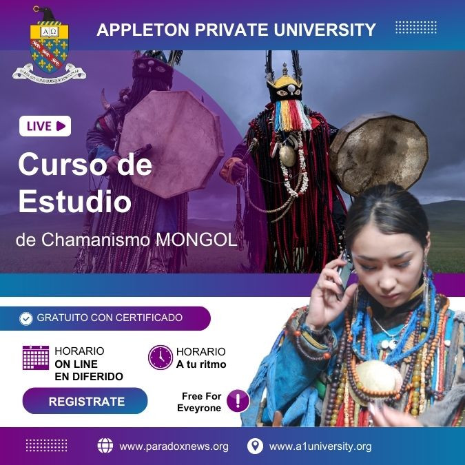 CARTEL CURSO CHAMANISMO MONGOL