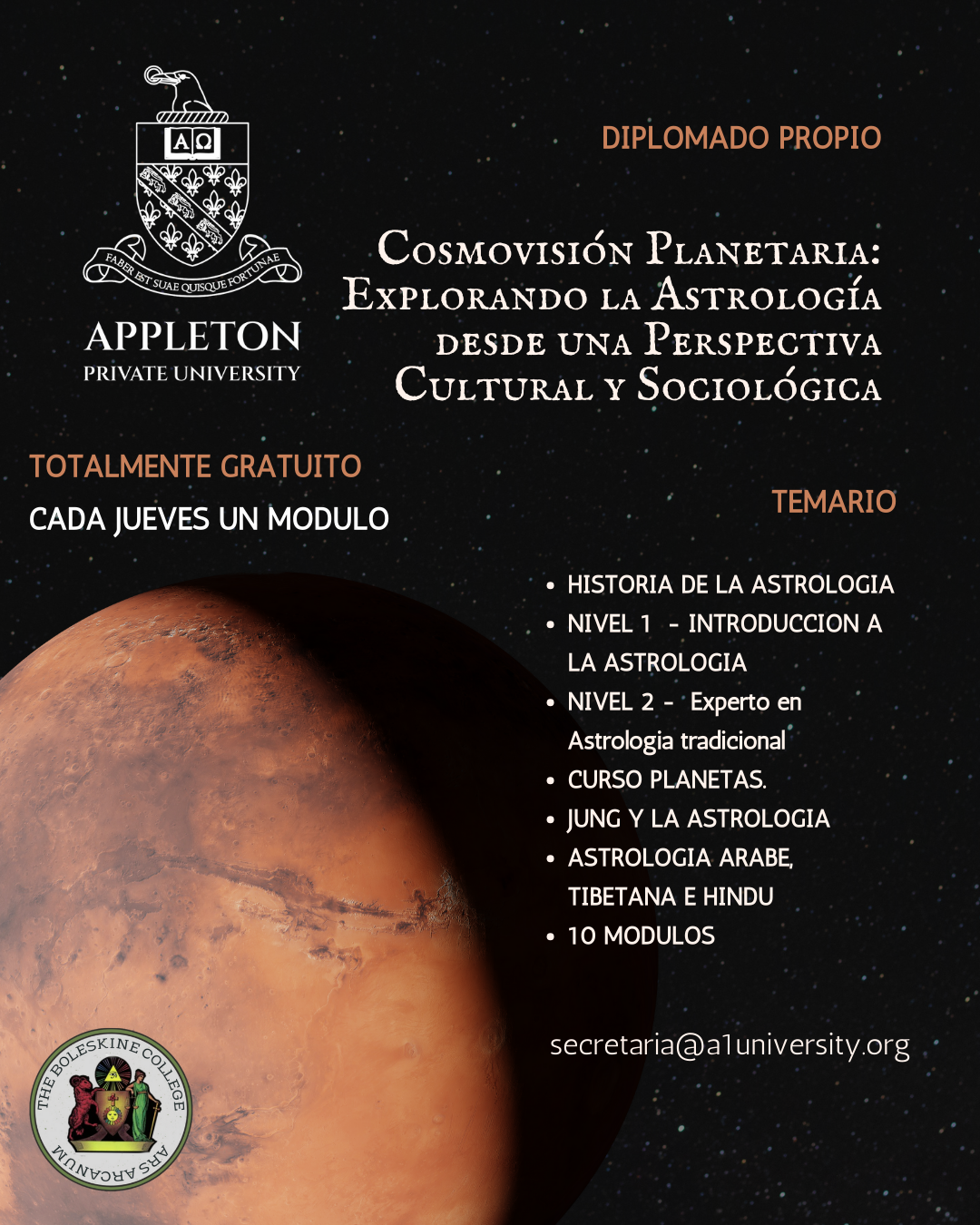 DIPLOMADO ASTROLOGIA