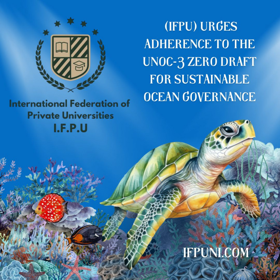 Dia mundial de los oceanos post de Instagram.