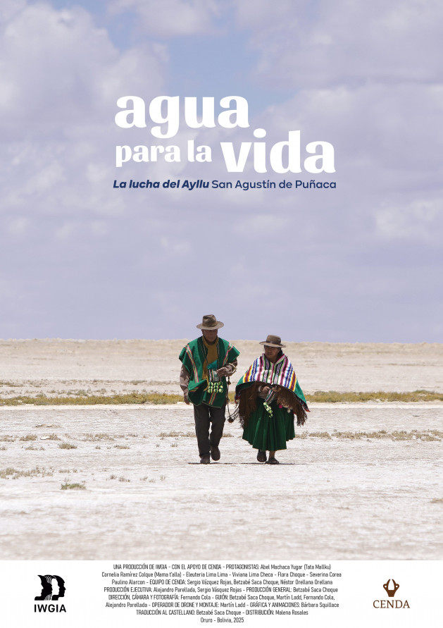 330 poster Agua para la vida. La lucha del Ayllu San Agustín de Puñaca