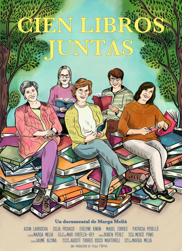 354 poster CIEN LIBROS JUNTAS